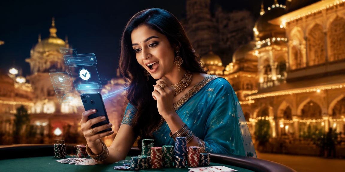Poker game played in Lucknow street